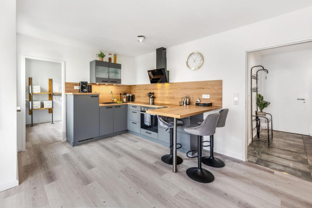Cityoase Im Zentrum Mit 24-7 Self Check-In, Wlan & Smart Tv Kiel Dış mekan fotoğraf